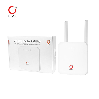 de 4g Lte do Cpe Cat4 do modem do router pro ROHS CE exterior de Olax AX6