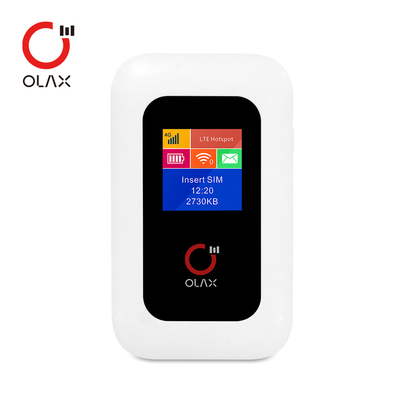 Exposição móvel do ponto quente 150Mbps LCD do router de Wifi do bolso de OLAX MF980L Mini Portable 4G para Ásia