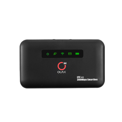 Transmissão sem fio móvel do router do porto do router 300Mbps RJ45 do router 4G do ponto quente do CPE OLAX MF6875 4G usada